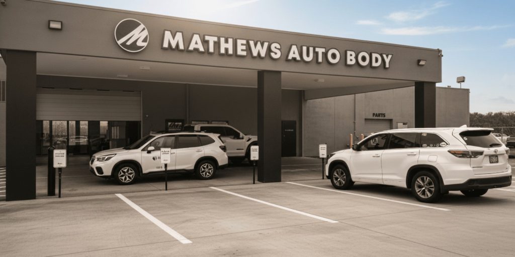 Mathews Auto Body Pasco Shop