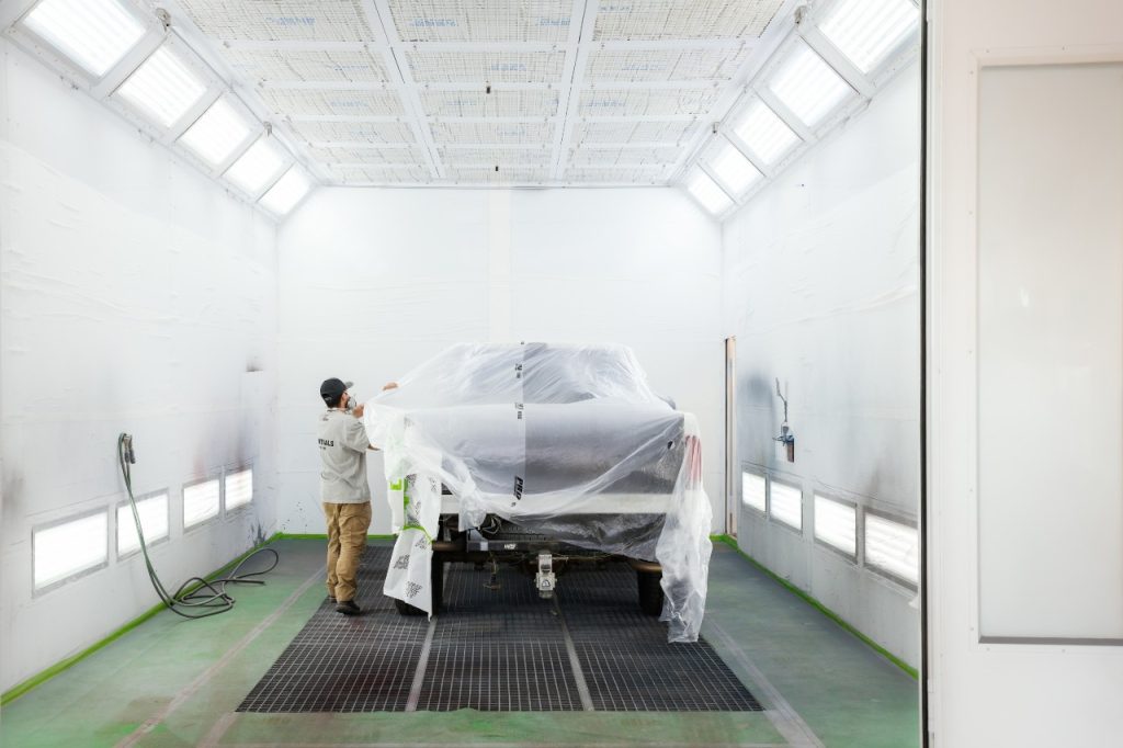 quality control inspection collision repair process